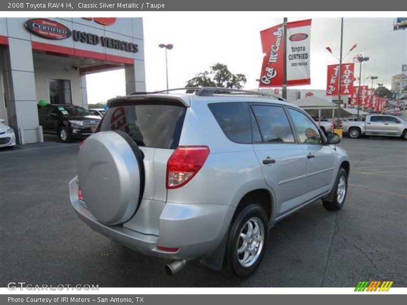 Classic Silver Metallic / Taupe 2008 Toyota RAV4 I4