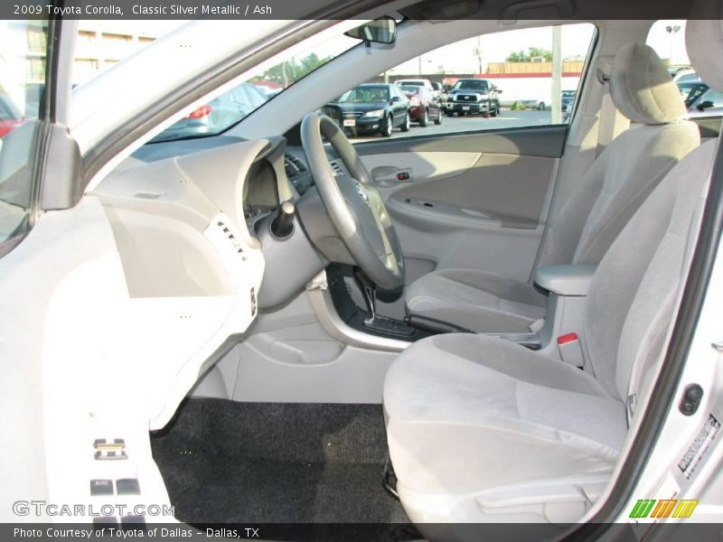 Classic Silver Metallic / Ash 2009 Toyota Corolla