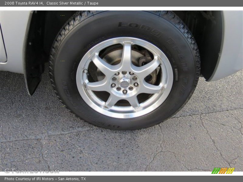 Classic Silver Metallic / Taupe 2008 Toyota RAV4 I4