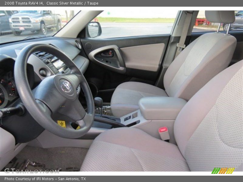 Classic Silver Metallic / Taupe 2008 Toyota RAV4 I4