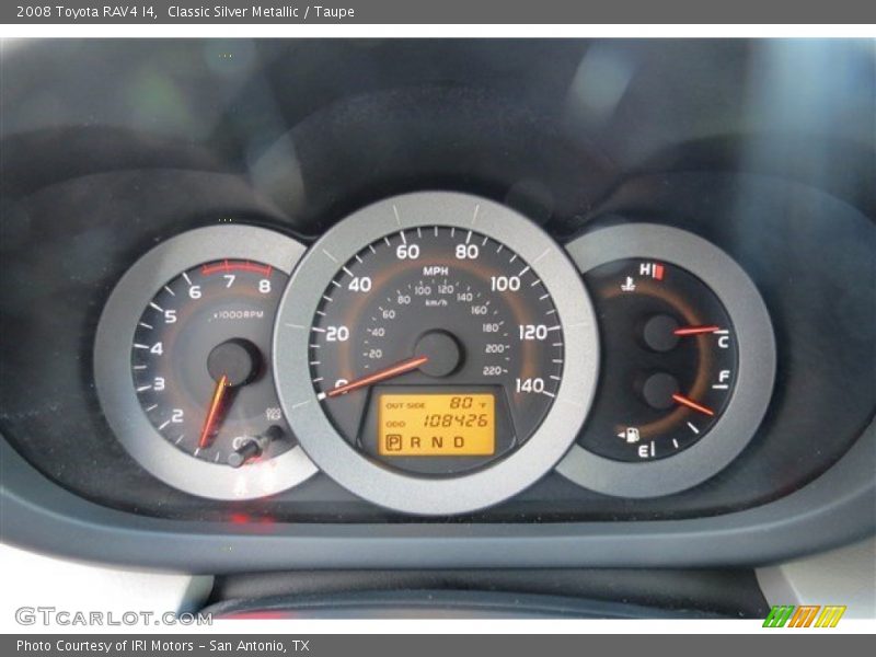 Classic Silver Metallic / Taupe 2008 Toyota RAV4 I4