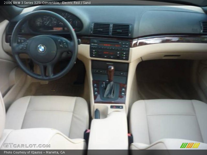 Electric Red / Sand 2006 BMW 3 Series 325i Convertible