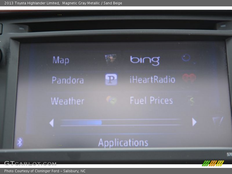 Magnetic Gray Metallic / Sand Beige 2013 Toyota Highlander Limited