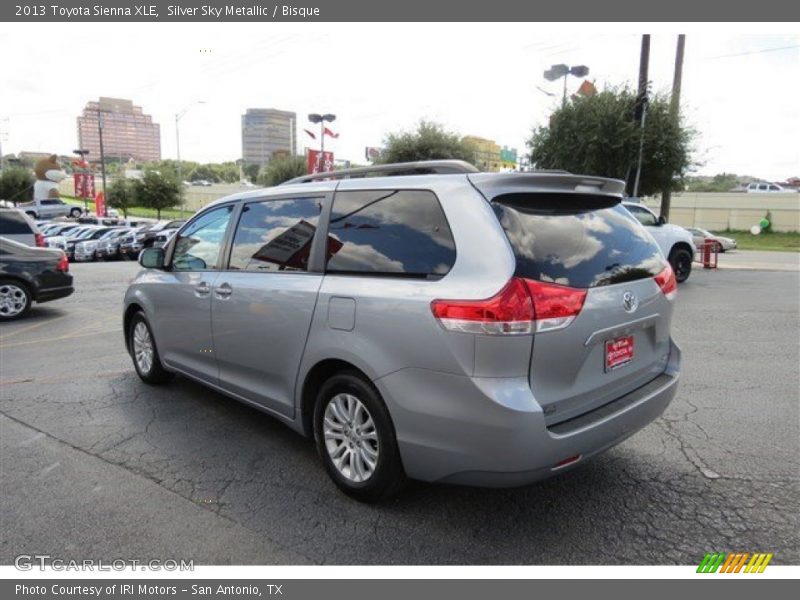 Silver Sky Metallic / Bisque 2013 Toyota Sienna XLE