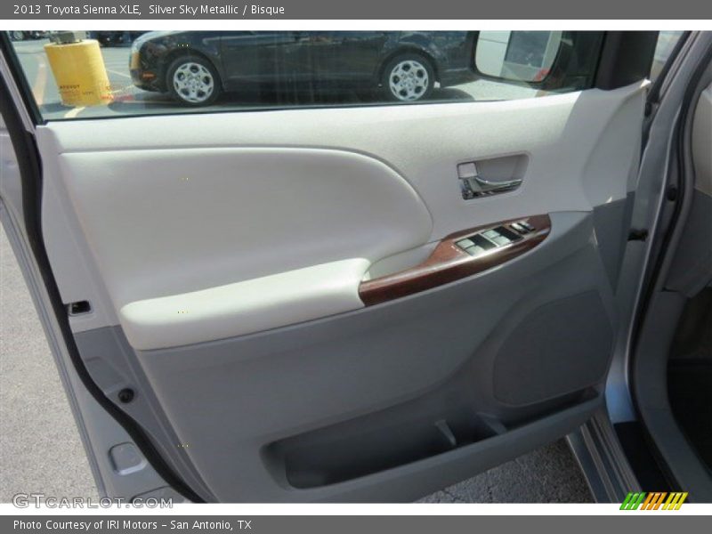 Silver Sky Metallic / Bisque 2013 Toyota Sienna XLE