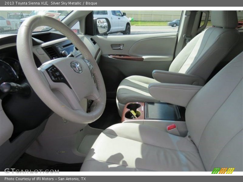 Silver Sky Metallic / Bisque 2013 Toyota Sienna XLE