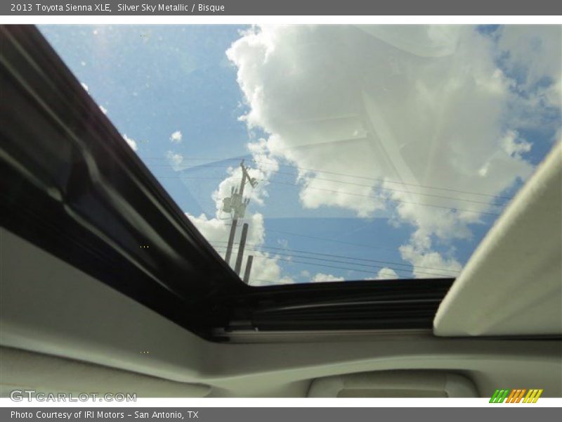 Silver Sky Metallic / Bisque 2013 Toyota Sienna XLE