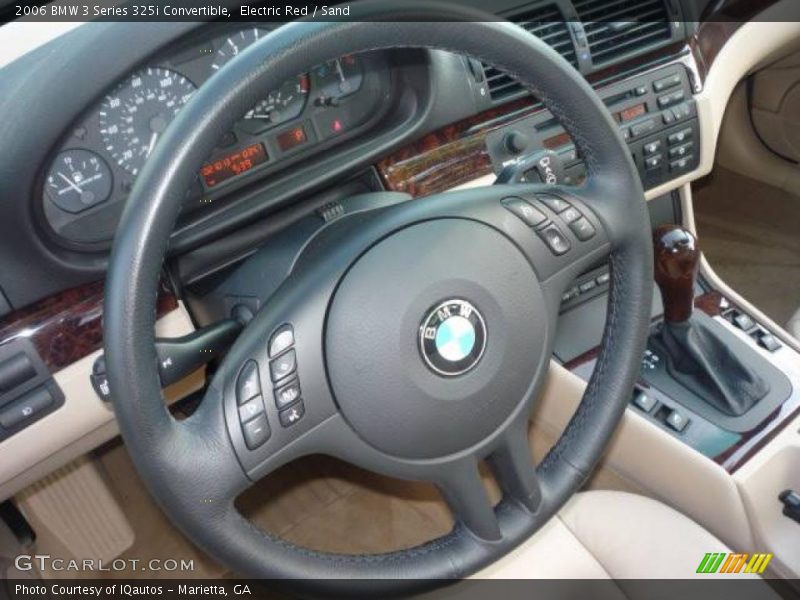 Electric Red / Sand 2006 BMW 3 Series 325i Convertible