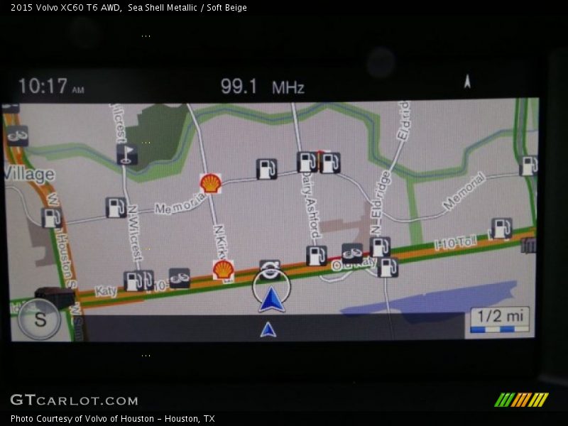 Sea Shell Metallic / Soft Beige 2015 Volvo XC60 T6 AWD