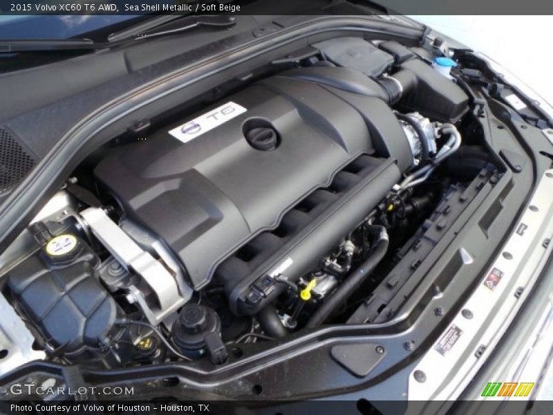 Sea Shell Metallic / Soft Beige 2015 Volvo XC60 T6 AWD