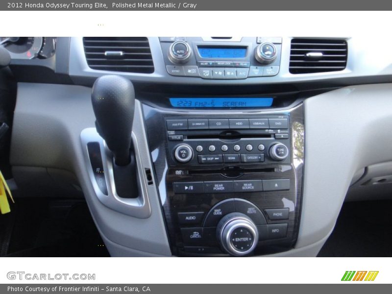 Polished Metal Metallic / Gray 2012 Honda Odyssey Touring Elite