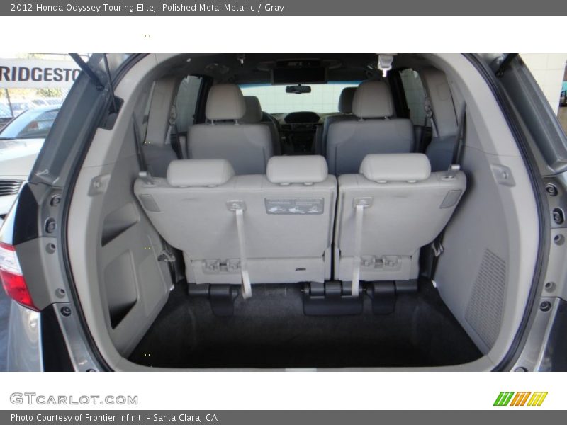 Polished Metal Metallic / Gray 2012 Honda Odyssey Touring Elite