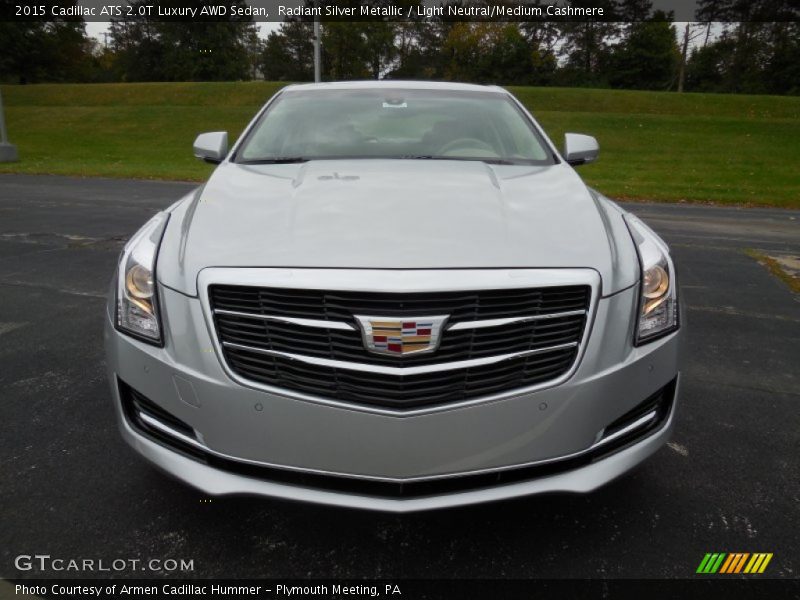  2015 ATS 2.0T Luxury AWD Sedan Radiant Silver Metallic