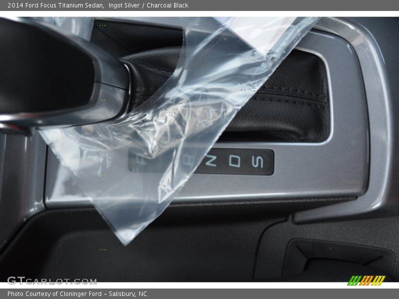 Ingot Silver / Charcoal Black 2014 Ford Focus Titanium Sedan