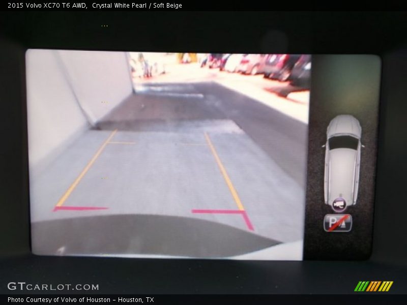 Crystal White Pearl / Soft Beige 2015 Volvo XC70 T6 AWD