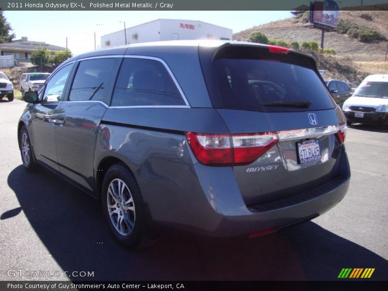 Polished Metal Metallic / Gray 2011 Honda Odyssey EX-L