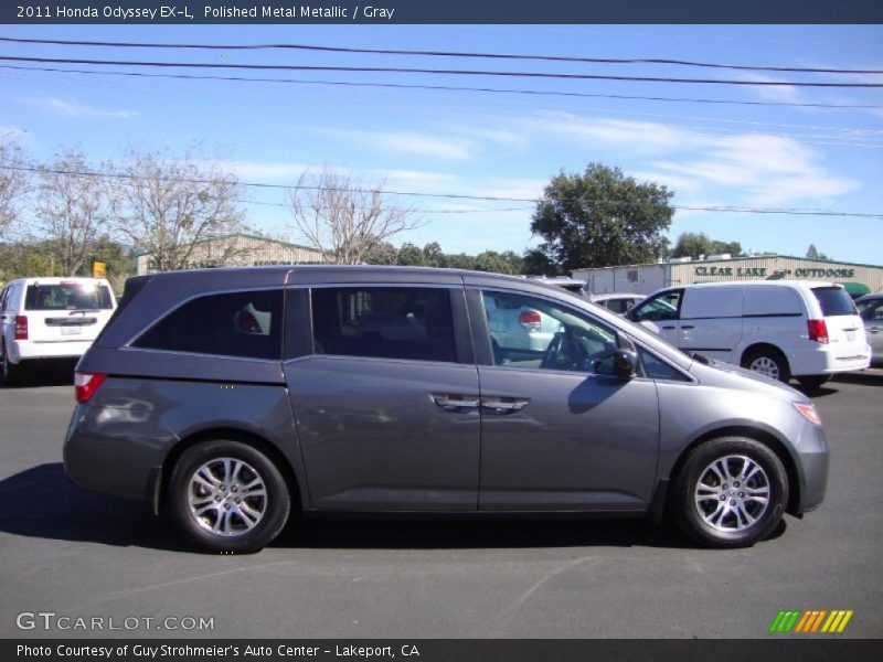 Polished Metal Metallic / Gray 2011 Honda Odyssey EX-L