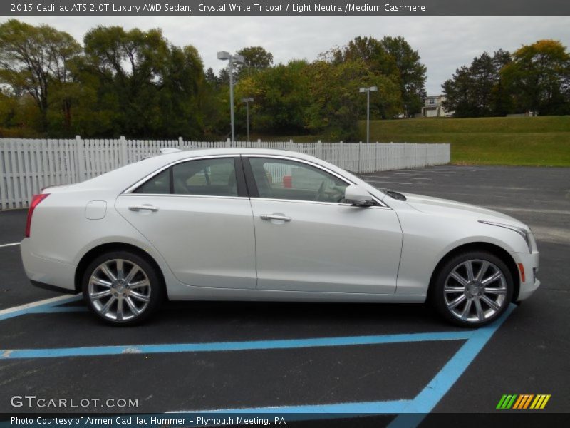  2015 ATS 2.0T Luxury AWD Sedan Crystal White Tricoat