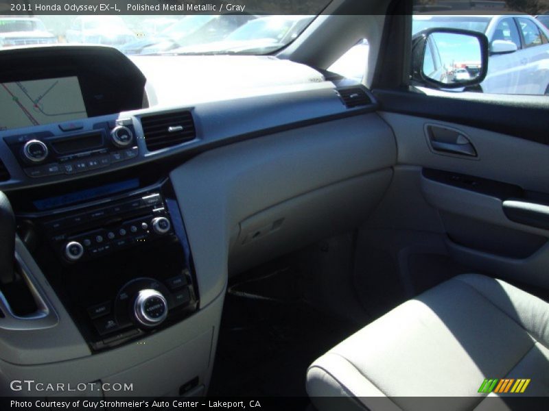 Polished Metal Metallic / Gray 2011 Honda Odyssey EX-L