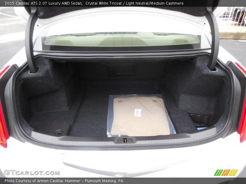  2015 ATS 2.0T Luxury AWD Sedan Trunk