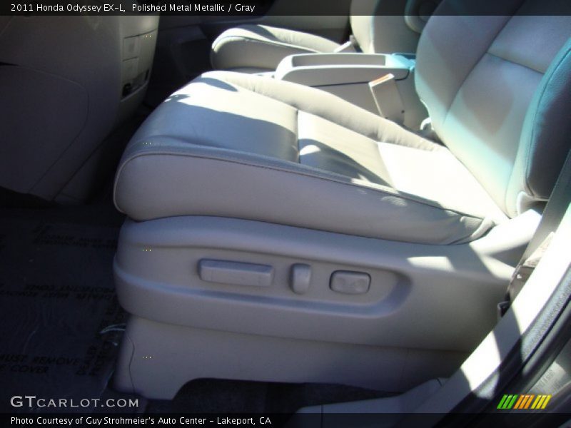 Polished Metal Metallic / Gray 2011 Honda Odyssey EX-L