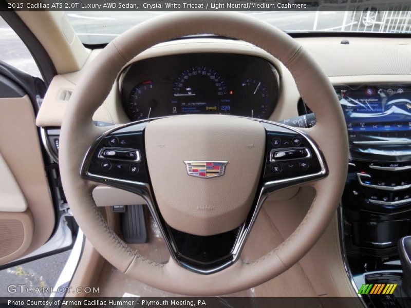  2015 ATS 2.0T Luxury AWD Sedan Steering Wheel