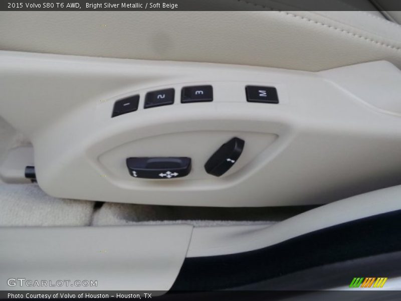 Bright Silver Metallic / Soft Beige 2015 Volvo S80 T6 AWD