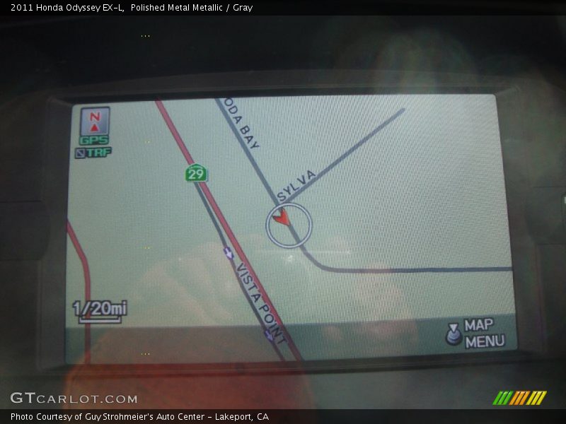 Polished Metal Metallic / Gray 2011 Honda Odyssey EX-L