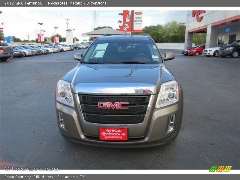 Mocha Steel Metallic / Brownstone 2012 GMC Terrain SLT