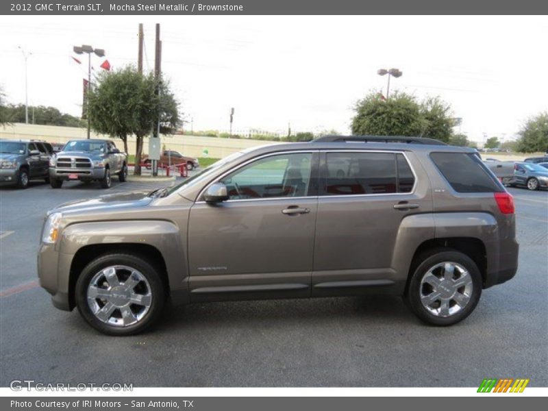 Mocha Steel Metallic / Brownstone 2012 GMC Terrain SLT