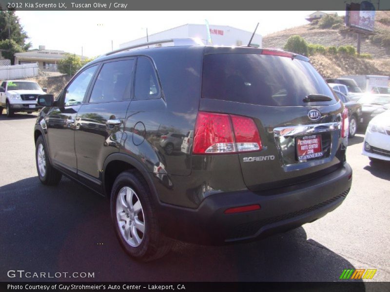 Tuscan Olive / Gray 2012 Kia Sorento LX
