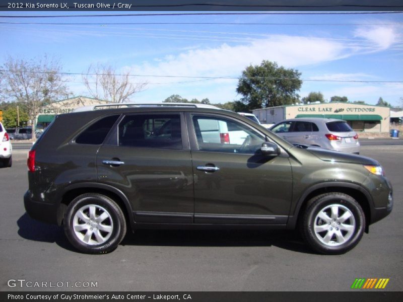 Tuscan Olive / Gray 2012 Kia Sorento LX