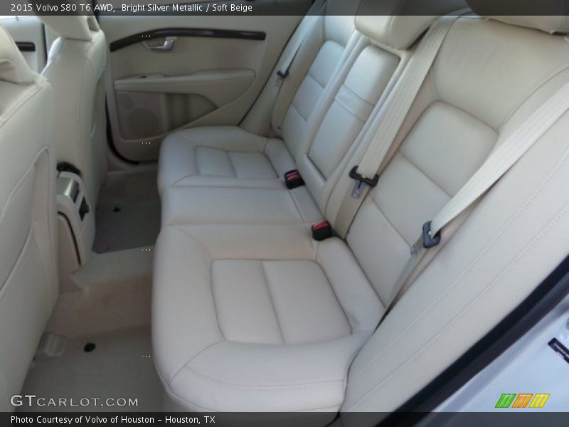 Bright Silver Metallic / Soft Beige 2015 Volvo S80 T6 AWD