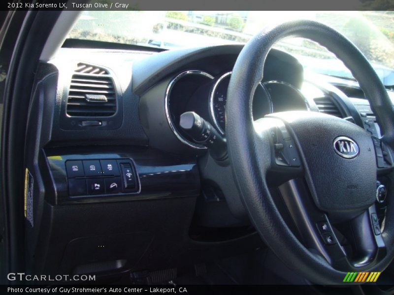 Tuscan Olive / Gray 2012 Kia Sorento LX