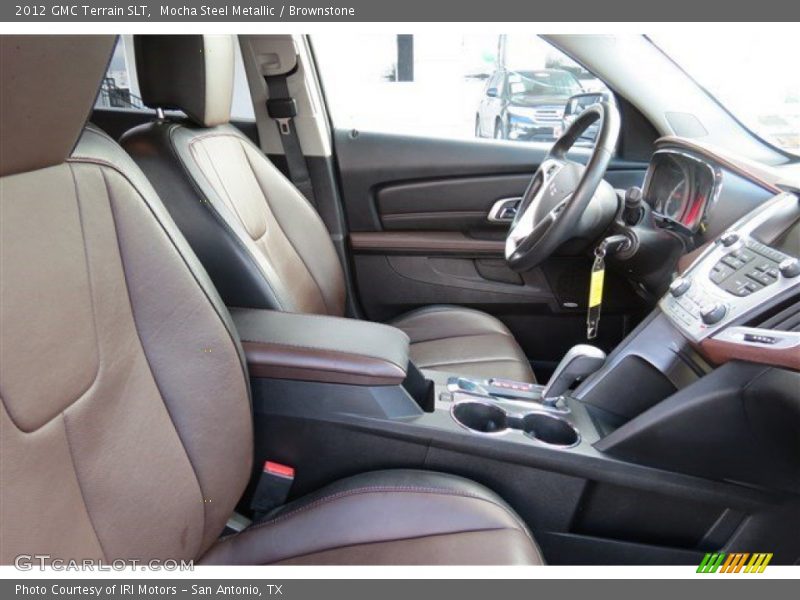 Mocha Steel Metallic / Brownstone 2012 GMC Terrain SLT