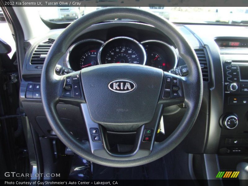 Tuscan Olive / Gray 2012 Kia Sorento LX