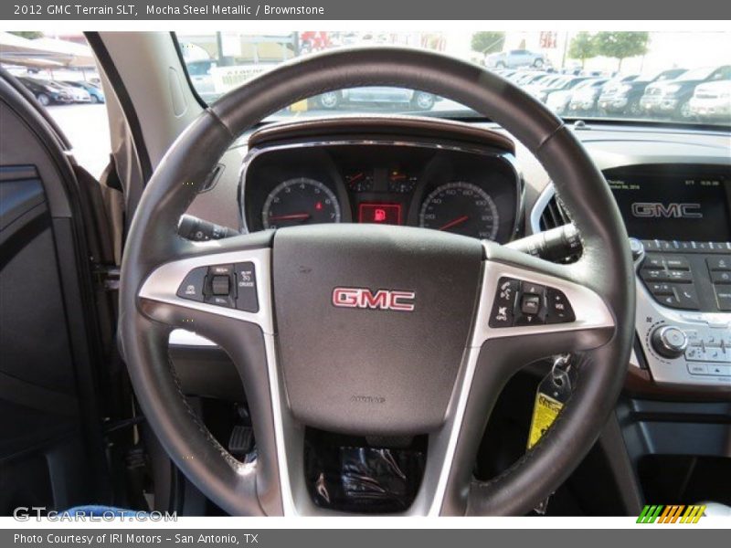 Mocha Steel Metallic / Brownstone 2012 GMC Terrain SLT