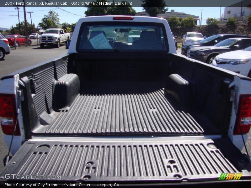 Oxford White / Medium Dark Flint 2007 Ford Ranger XL Regular Cab