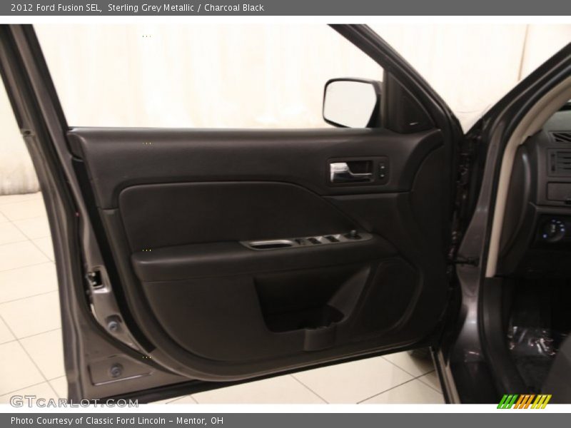 Sterling Grey Metallic / Charcoal Black 2012 Ford Fusion SEL