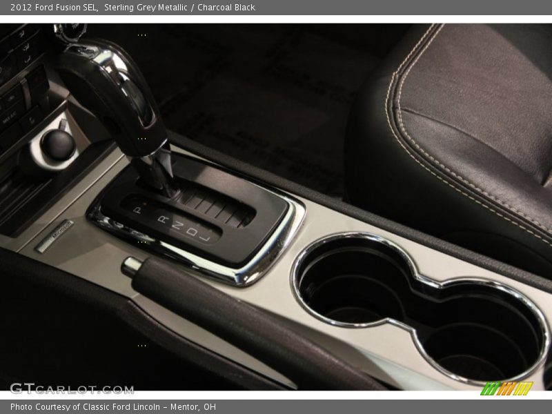 Sterling Grey Metallic / Charcoal Black 2012 Ford Fusion SEL