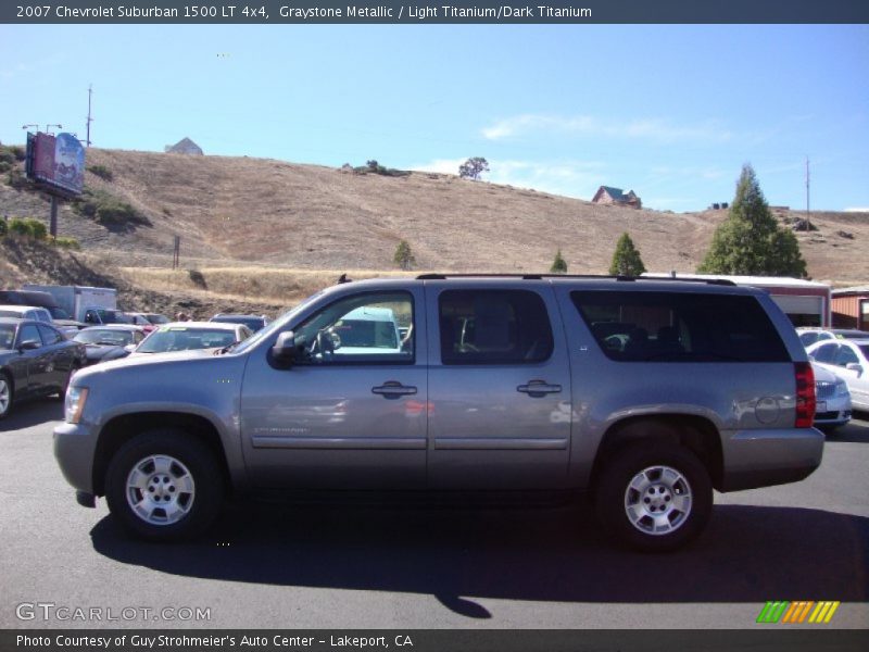 Graystone Metallic / Light Titanium/Dark Titanium 2007 Chevrolet Suburban 1500 LT 4x4