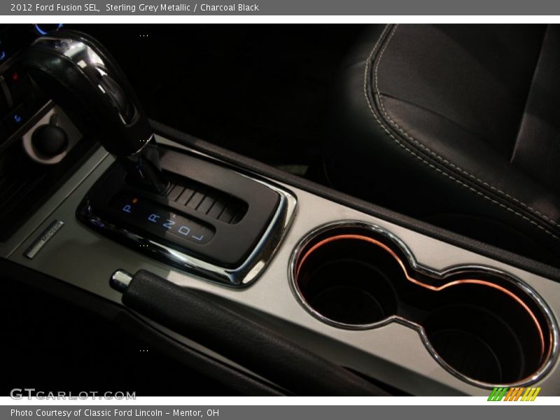 Sterling Grey Metallic / Charcoal Black 2012 Ford Fusion SEL