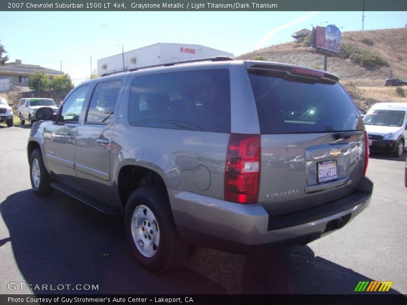 Graystone Metallic / Light Titanium/Dark Titanium 2007 Chevrolet Suburban 1500 LT 4x4