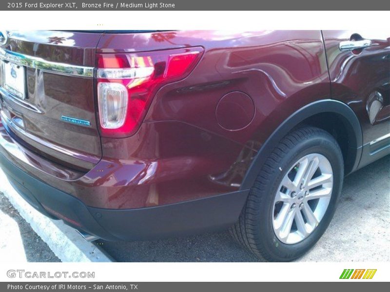 Bronze Fire / Medium Light Stone 2015 Ford Explorer XLT