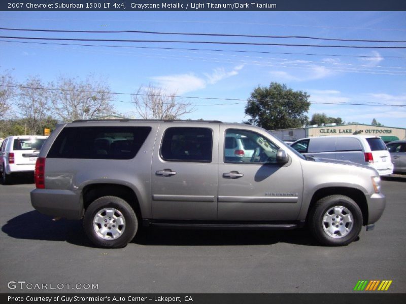 Graystone Metallic / Light Titanium/Dark Titanium 2007 Chevrolet Suburban 1500 LT 4x4