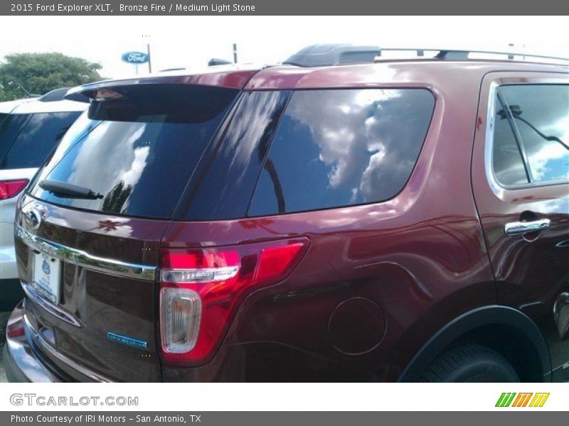 Bronze Fire / Medium Light Stone 2015 Ford Explorer XLT
