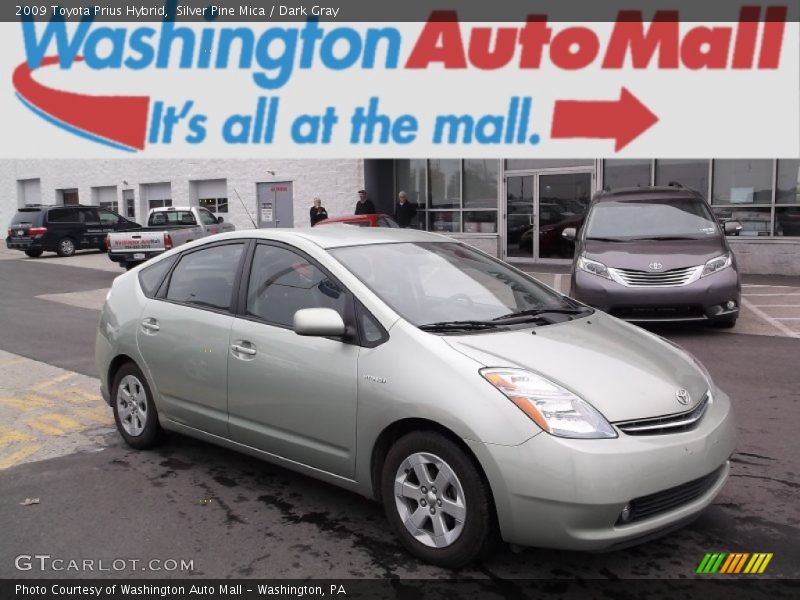 Silver Pine Mica / Dark Gray 2009 Toyota Prius Hybrid