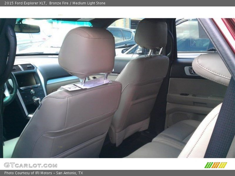 Bronze Fire / Medium Light Stone 2015 Ford Explorer XLT