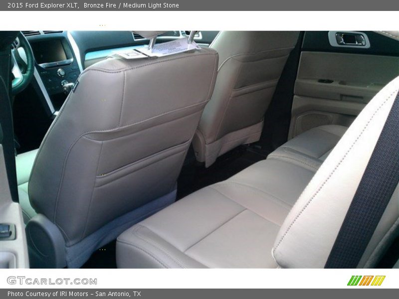 Bronze Fire / Medium Light Stone 2015 Ford Explorer XLT