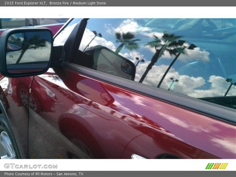 Bronze Fire / Medium Light Stone 2015 Ford Explorer XLT